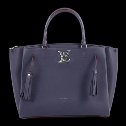 Louis Vuitton Top Handle Lockmeto Navy Blue