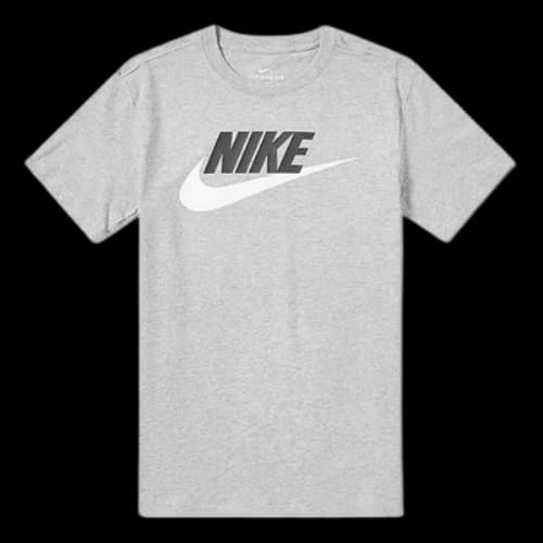 Nike Futura Icon Basic Printing Short Sleeve Gray