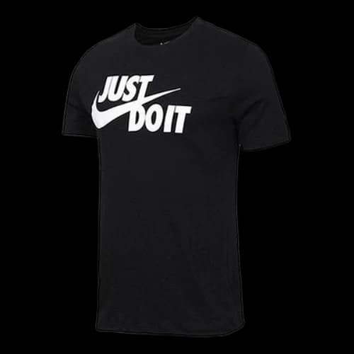 Nike Sportswear Tee Just Do It Casual Sport Round NeckShort Sleeve Men's Black