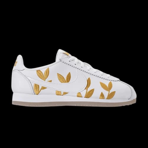 Nike Classic Cortez White Metallic Gold (W)