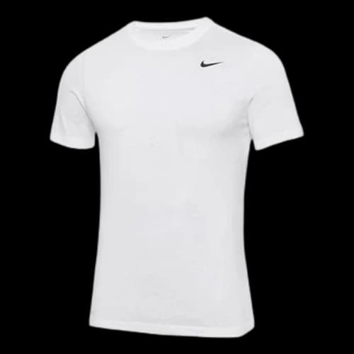 Nike Dri-FIT Training Sports Quick Dry Round Neck Short Sleeve White