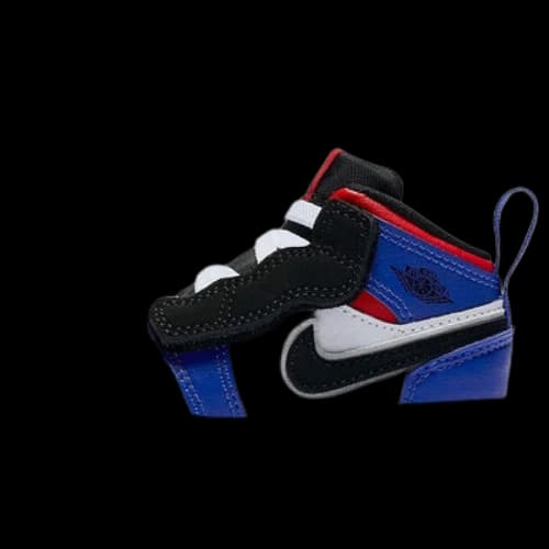 (TD) Air Jordan 1 Mid ALT 'Black Blue Red'