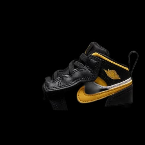 (TD) Air Jordan 1 Mid Alt 'Black White Gold'