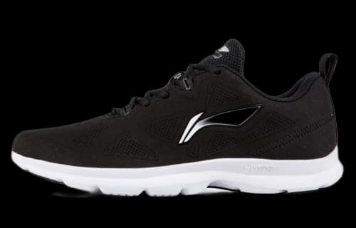 Li-Ning Lightweight Running Shoes 'Black White'