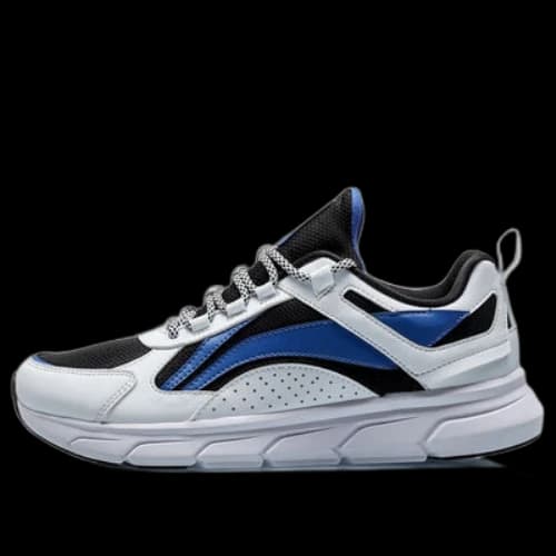 Li-Ning Light Weight Sport Shoes 'Black White Blue'