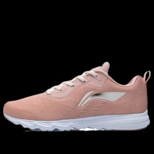 Li-Ning Lightweight Running Shoes 'Rose Pink White' (Women's)