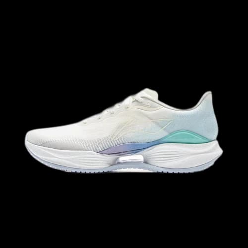 Li-Ning Li Ning Super Light 22 Mesh, Textile Low top Casual Running Shoes Men's White Blue