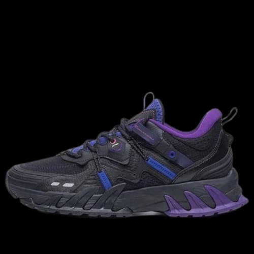 Li-Ning Carefree Walk V2 'Black Blue Purple'