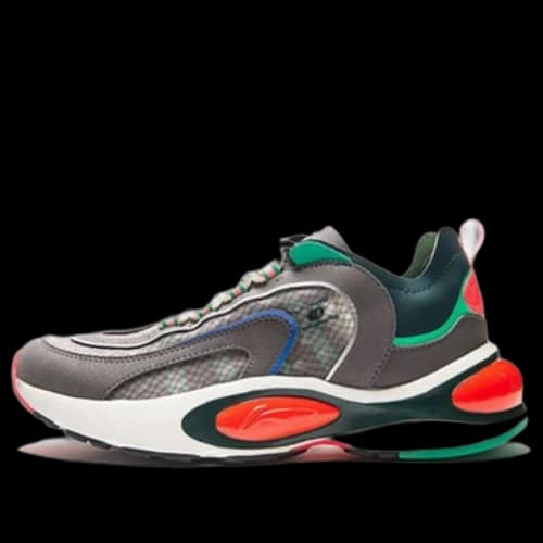 Li-Ning V8 'Grey Red Green' (Women's)