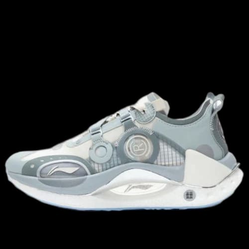Li-Ning Shadow CRC Low Paris Fashion Week 'Grey Green White' (Women's)