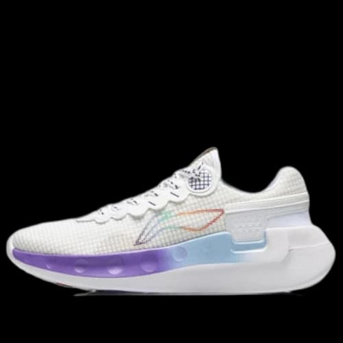 Li-Ning Happy Marathon Running Shoes 'White Purple'