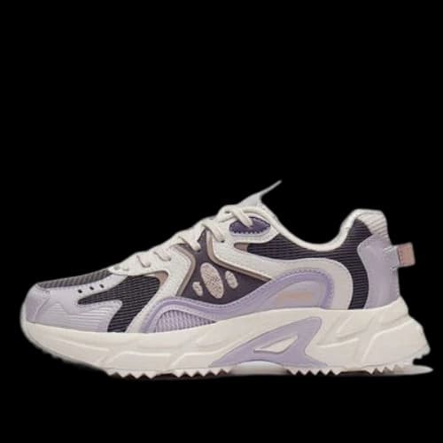Li-Ning Casual Lightweight Low-Top Sneakers 'Beige Purple' (Women's)