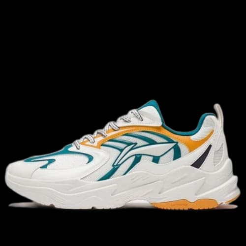 Li-Ning Qixing 'White Green Yellow'