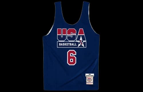 Mitchell & Ness x NBA Reversible Practice Team USA 1992 Jerseys 'Patrick Ewing 6'