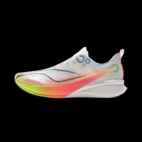 Li-Ning 8 Pro 'White Orange'