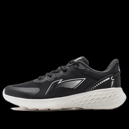 Li-Ning Soft Running Shoes 'Black White' (Women's)