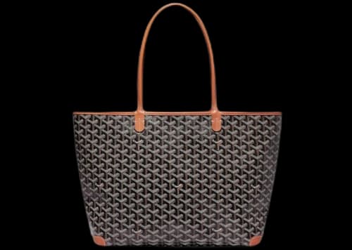 Goyard Artois Tote MM Black/Natural