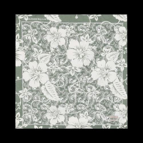 Stussy x Our Legacy Bandana 'Hawaii Green Floral'