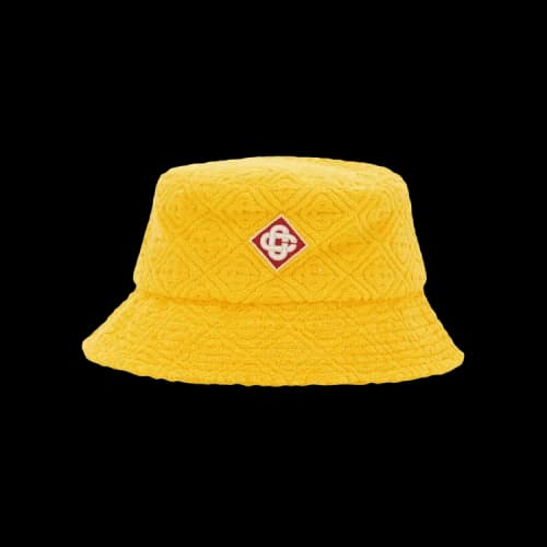 Casablanca Diamond Monogram Bucket Hat 'Citrus'