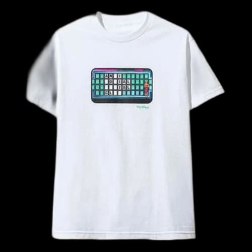 Anti Social Social Club ASSC Keyboard Pattern Short Sleeve Unisex White