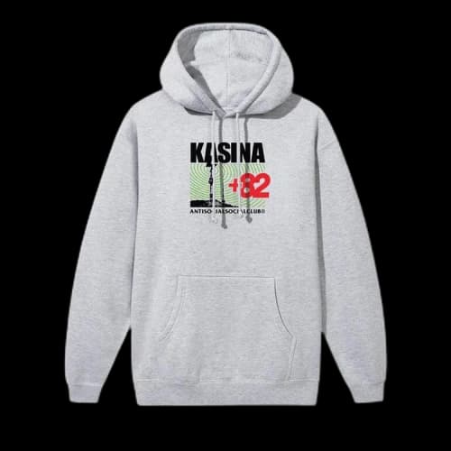 Anti Social Social Club x Kasina Radio Signal Hoodie 'Melange'