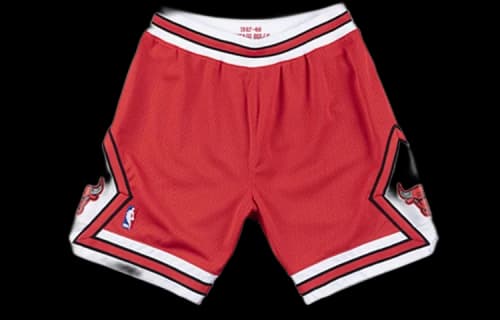 Mitchell & Ness Authentic Shorts Chicago Bulls 'Red'