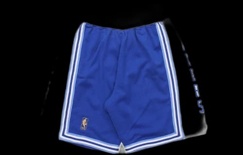 Mitchell & Ness NBA Authentic Shorts Los Angeles Lakers Alternate 1996-97 'Blue White'