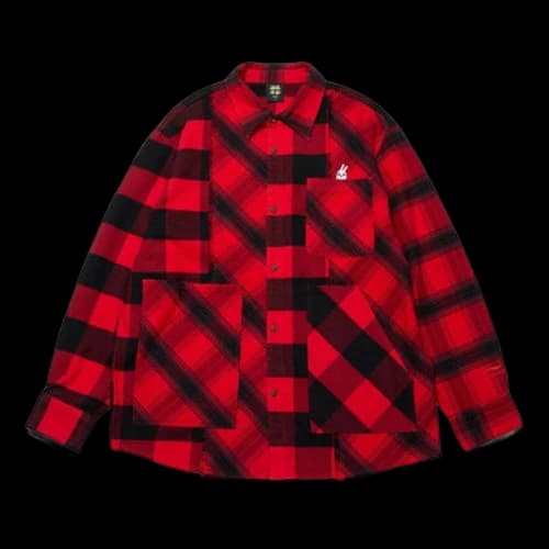 Li-Ning Rijindoujin Leisure Plaid Shirt 'Red'