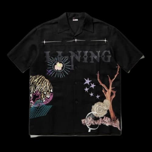 Li-Ning Graphic Shirt 'Black'