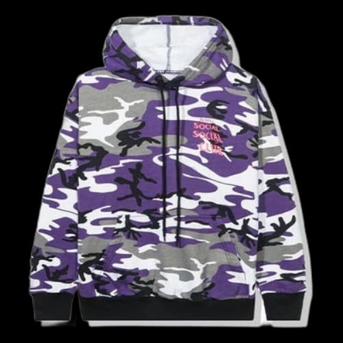 ANTI SOCIAL SOCIAL CLUB Camouflage Unisex Blue