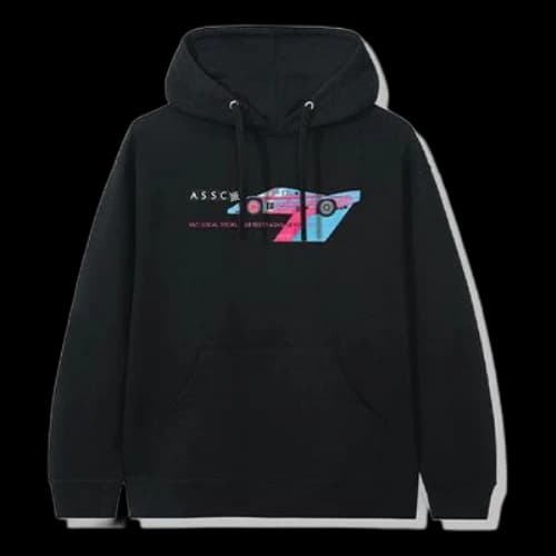 ANTI SOCIAL SOCIAL CLUB Racing Printing Unisex Black