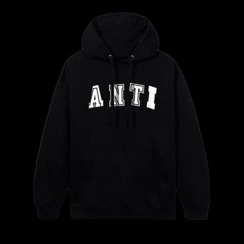 Anti Social Social Club x 2 Tone Anti College Hoodie 'Black'