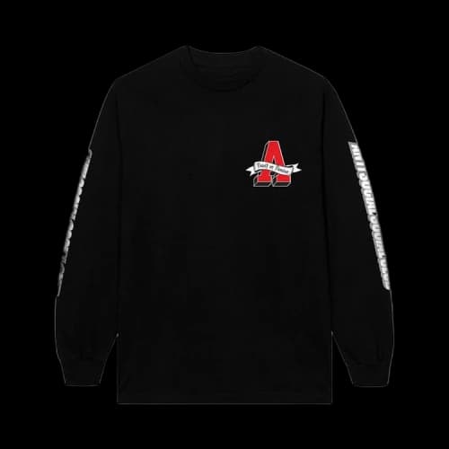 Anti Social Social Club x 2 Tone Easy A Long-Sleeve Tee 'Black'