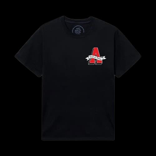 Anti Social Social Club x 2 Tone Easy A Tee 'Black'
