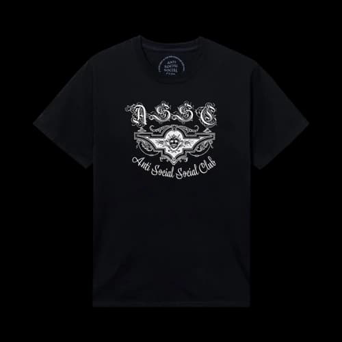 Anti Social Social Club x 2 Tone Feast Or Famine Tee 'Black'