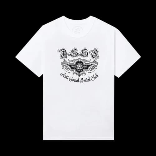 Anti Social Social Club x 2 Tone Feast Or Famine Tee 'White'