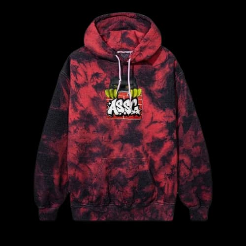 Anti Social Social Club x Polo Cutty Snow On The 405 Hoodie 'Black/Red'