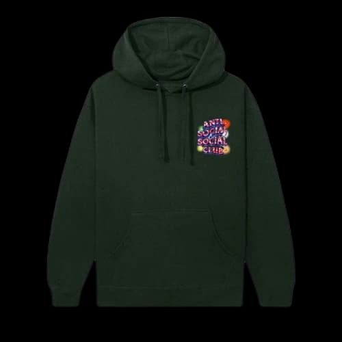 Anti Social Social Club x Polo Cutty All Of The Lights Hoodie 'Forest Green'