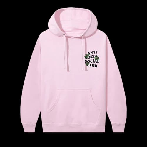 Anti Social Social Club x Polo Cutty 12 Days Hoodie 'Light Pink'