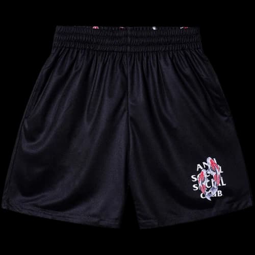 Anti Social Social Club Koi Garden Shorts 'Black'