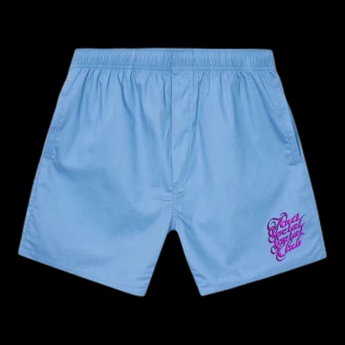 Anti Social Social Club Eyelash Shorts 'Blue'