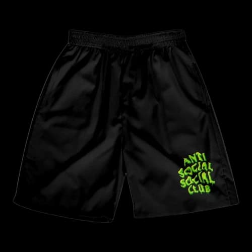 Anti Social Social Club Melt Away Shorts 'Black'