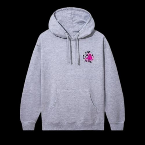 Anti Social Social Club Spray Pullover 'Grey Heather'