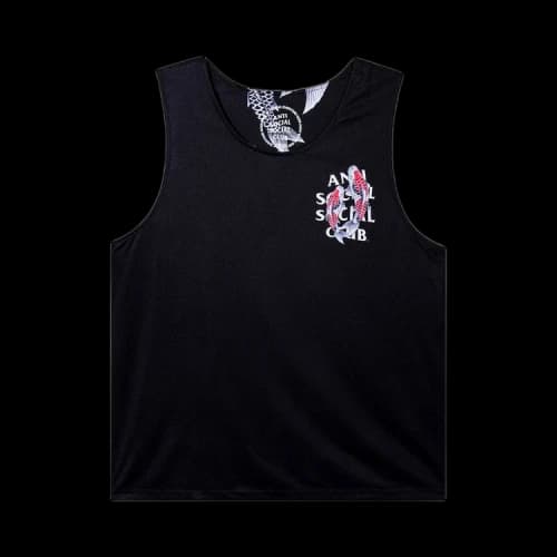 Anti Social Social Club Koi Garden Jersey 'Black'