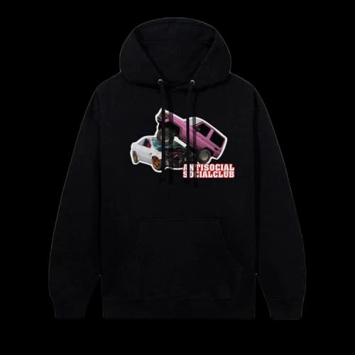Anti Social Social Club Sleep Forever Hoodie 'Black'