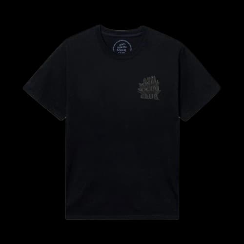 Anti Social Social Club Spatial Tee 'Black/Grey'