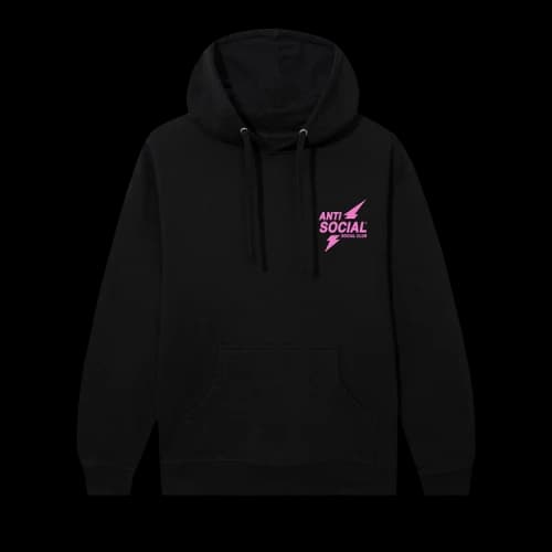 Anti Social Social Club Stay Awake Hoodie 'Black'