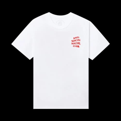 Anti Social Social Club Stay Awake Tee 'White'
