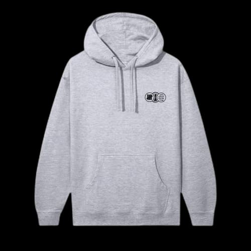 Anti Social Social Club x Undefeated Position Hoodie 'Athletic Heather'