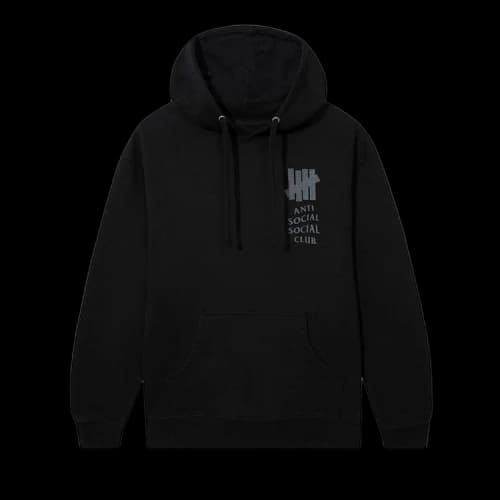 Anti Social Social Club x Undefeated Lock 3M Hoodie 'Black'